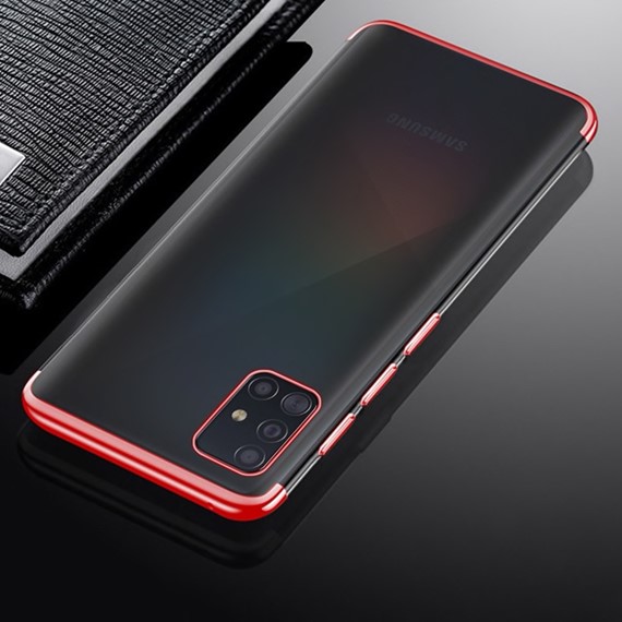 Samsung Galaxy S20 Kılıf CaseUp Laser Glow Kırmızı 2